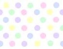 Printed Wafer Paper - Pastel Dots